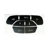 Chevy Silverado 1500 Steering Wheel Navigation Radio Button Sticker Decal