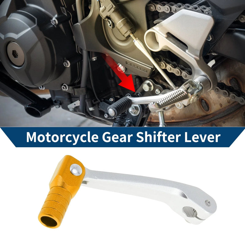 Honda CRF150F (2003-2017) Silver Gold Motorcycle Gear Shifter Lever
