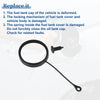 Mercedes-Benz E320 Fuel Tank Cap Tether Rope 2 x (2003-2009)