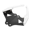 Honda MSX125 Motorcycle Rear Seat Grab Bars 1 Pair Silver Tone (2013-2023)