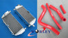 Kawasaki KX125 Aluminum Radiator & Silicone Hose (1999-2002)