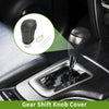 Honda Civic (2016-2021) Black Carbon Fiber Car Gear Shift Knob Cover