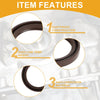 ALFA ROMEO BUICK ENCORE Main Seal Front Crankshaft Oil Seal