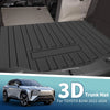 Toyota BZ4X (2022-2024) 1 Pc Flat Face Cargo Liner Rear Trunk Mat