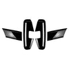 BMW 4 Series G22 G23 M Sport Black Front Bumper Air Vent Spoiler (20-24)