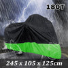 Kawasaki Ninja EX500 500R / 650R EX650 Black+Green Motorcycle Cover