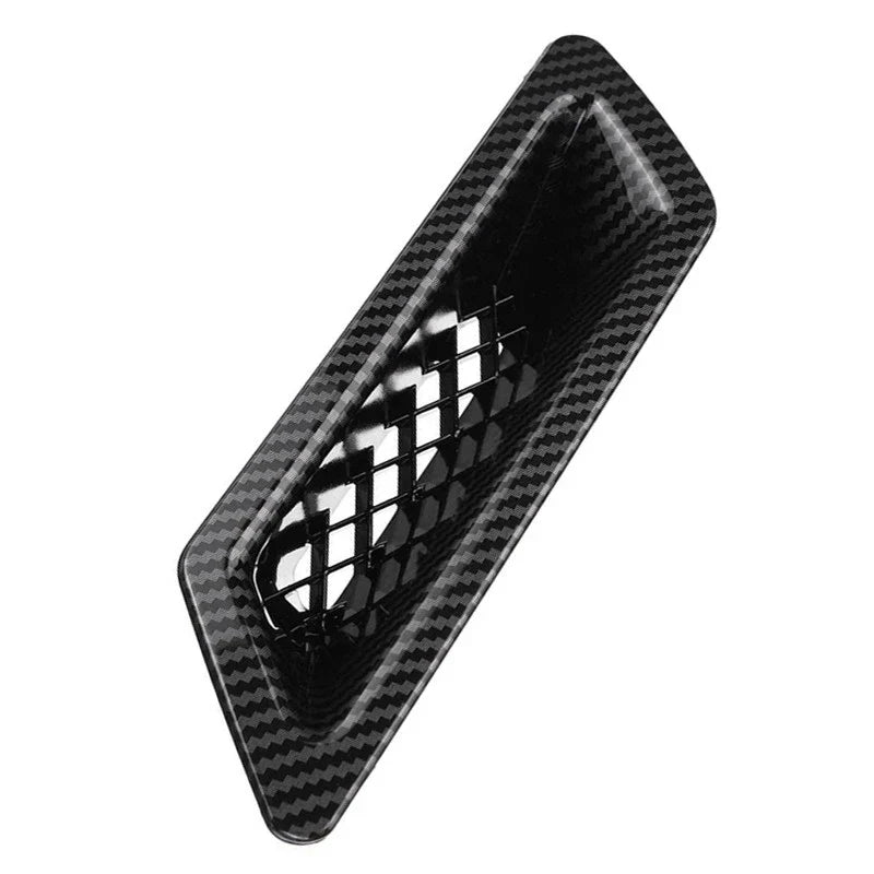 Honda Civic Carbon Fiber Bumper Left Side Vent Air Duct Intake Cover (2016-2021)