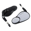 Harley Electra Road Glide Heritage Softail Fatboy Rearview Mirrors Black