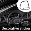 Dodge Challenger Carbon Fiber Driver Dashboard Air Vent Trim (2015-2023)