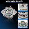 Nissan Murano, Pathfinder, Infiniti QX60, JX35 Alternator (2011-2021)
