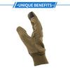 Motorcycle Glove XL Breathable Full-Finger Polyester Outdoor Glove