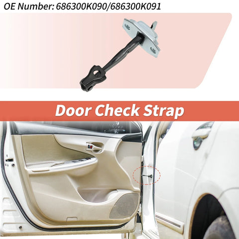 Toyota Hilux 1pc Rear Left/Rear Right Door Check Strap (2015–2022)