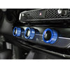 Acura Integra Blue Aluminum AC Climate Control Knob Ring Covers (2023)