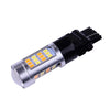 Car 4x 3157 LED DRL Switchback Turn Signal Parking Light Bulbs