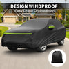 BMW X3 F25 / G01 (2010-2024) with Zipper 212D-PU Car Cover