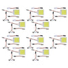 Car Interior 10pcs 48SMD COB White LED Festoon Dome Map Lights