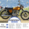 Honda CB750 / CB450 / XL250 / XL350 Front Turn Signal Stems Mounts (1969–1973)
