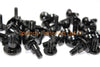 Honda CBR1100XX Alluminio Nero carenatura Bullone parabrezza (1999–2007)