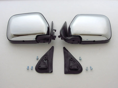 88-97 Toyota Hilux Mighty-X 4Runner Surf Chrome Door Mirrors (88-97)