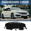 Honda Civic R FK7 2017-2024 Black 1 Set Dashboard Dash Cover Mat
