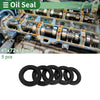 Universal Oil Seal / 45x72x10mm / Rotary Shaft Seal NBR Black