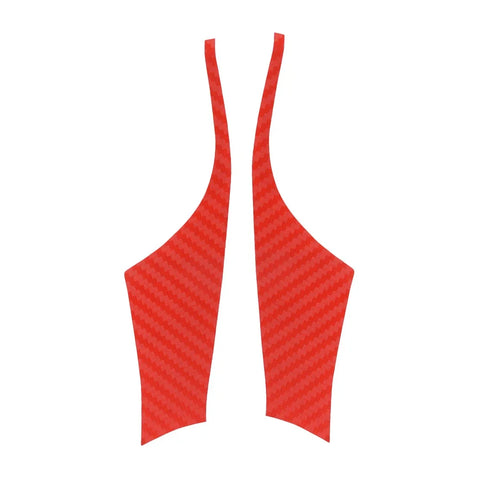 Kia K5 Red Carbon Fiber Steering Wheel Trim Cover (2021-2022)