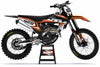 KTM EXC Custom Graphics Kit HOOK Style Stickers Decals (2012-2013)