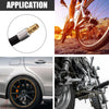 Motorcycle Bicycle Valve Stem Extension Hose 40cm 16"