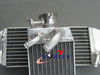 Suzuki RM125 Aluminum Radiator & Yellow Silicone Hose (1998-2000)