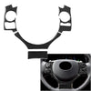 Lexus IS250 NX200 300h 4 Pcs Carbon Fiber Steering Wheel Cover Trim