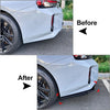 BMW 2 Series M2 Carbon Rear Bumper Side Spoiler Splitter Lip (2023-2024)