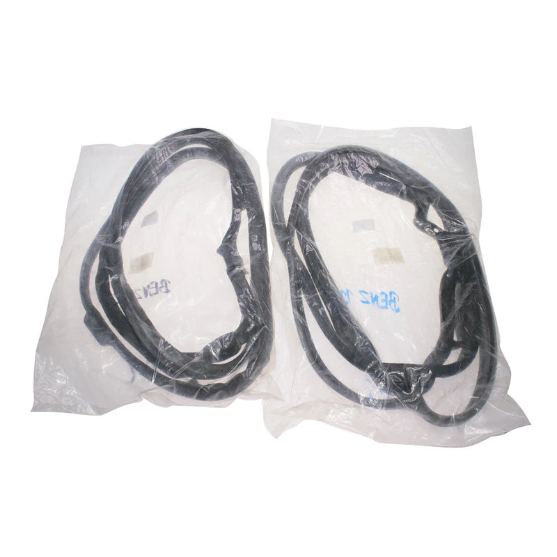 Mercedes-Benz W126 Sedan 280SE 300SE 500SE 560SE Front Door Weatherstrip Set