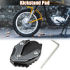 Suzuki Jixer 250 SF (2018-2023) Titanium Tone Kickstand Pad Set
