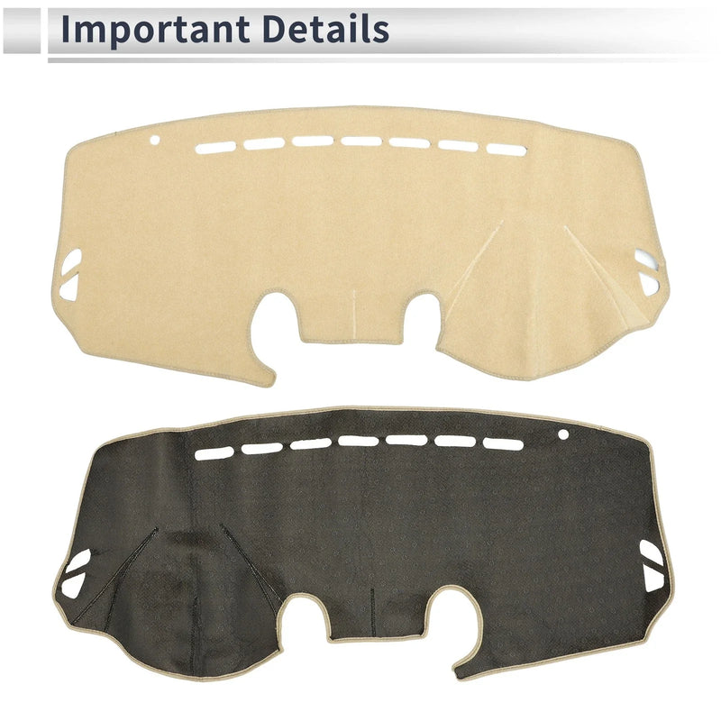 Mazda 2 Demio (2007-2014) Sun Protector Beige Dashboard Cover Mat