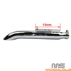 Harley-Davidson Blackline CVO Dyna FLSTF FXSTB Exhaust Muffler Pipe (2011-2017)
