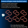 BMW Intake Manifold Gasket w/ Flap Delete Plug
