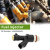 Honda Civic Si 2.4 (2012-2015) - 1 x No.16450R40A01 Black Fuel Injector