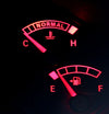 Ford Falcon AU Series 2-3 Red LED Dash Instrument Cluster Light Upgrade Kit