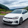 VW Golf 7.5 MK7.5 GTI R Bumper Spoiler Lip Splitter (2017-2019)