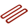 Ford Mustang 2 x Carbon Fiber Side Air Outlet Sticker Trim (2015-2020)