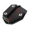 Yamaha YZFR25 YZFR3 MT-25 MT-03 Red Side Stand Kickstand Plate Pad (2014-2019)