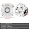 Car Stereo 4" Silver Universal Aluminum Tweeter 600W