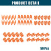 Ford Dodge Orange 50 Pcs Interior Trim Retainer Clips