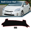 Toyota Prius 2023-2024 Black Red 1 Set Dashboard Cover Mat
