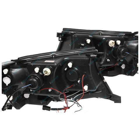 Toyota Landcruiser 200 Series 07-15 Angel Eye Projector LED 2 Headlights