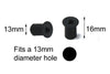Motorcycle Belly Pan Fairing Kit / 10 x Stainless Steel m6 Bolts & Wellnuts /