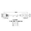 Honda Acura 5 Pin OBD1 to 16 Pin OBD2 Diagnostic Connector Cable Fit