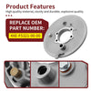 Yamaha Bear Tracker 250 Rear Brake Backing Plate Drum (1999–2004)