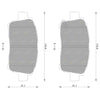 Toyota Prius NHW20R Hybrid GCT Front Disc Brake Pads Set (2003–2009)