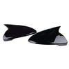 Kia Forte K3 Cerato 2 x Gloss Black Rear View Mirror Cover Caps (2014-2018)